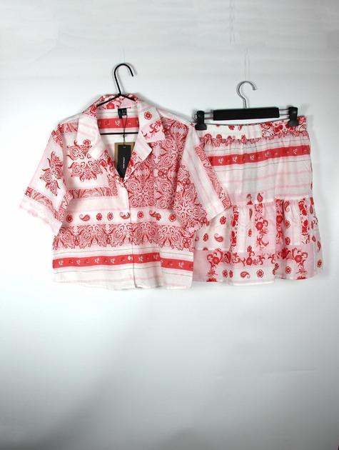 Костюм Vero Moda 10324656 принт M Красный