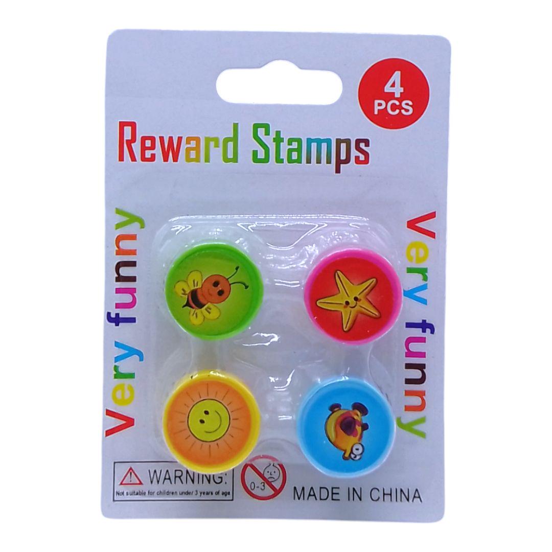 Набір штампиків Тварини 2,5 см 4 шт. (253103)