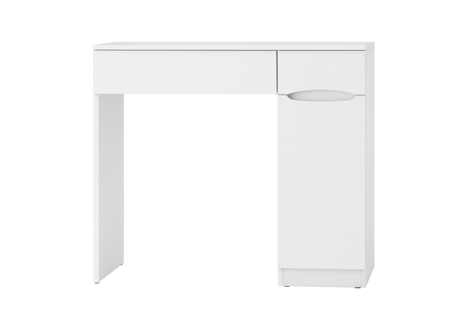 Стол-трюмо туалетный Kontinent Дельта 850х450х850 мм Белый (87270497) Стол-трюмо туалетный Kontinent Дельта 850х450х850 мм Белый (87270497)