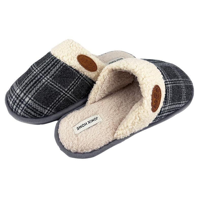 Кімнатні тапочки чоловічі закриті 10254-3 p. 43 27,5 см Сірий - фото 3 Кімнатні тапочки чоловічі закриті 10254-3 p. 43 27,5 см Сірий - фото 3