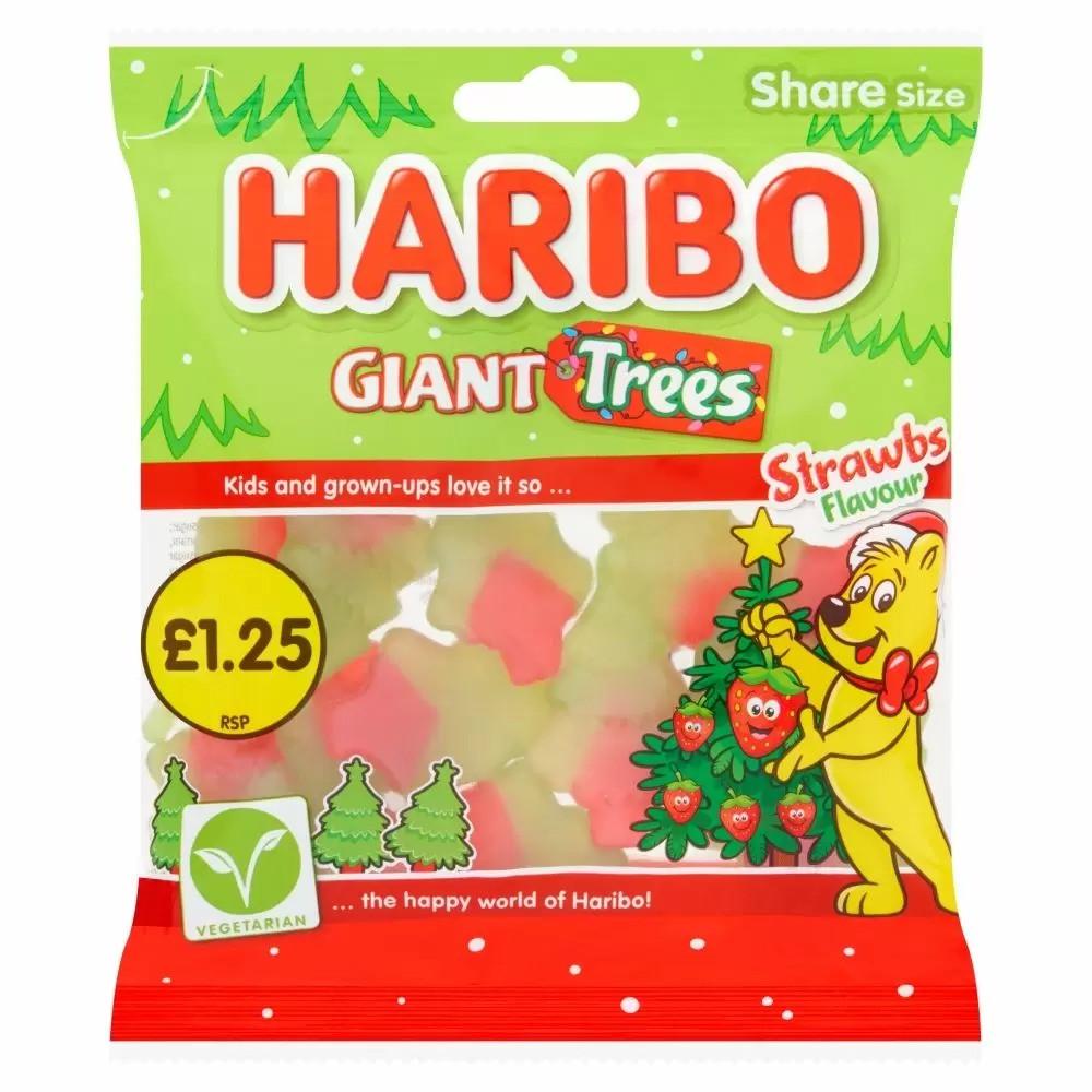 Конфеты желейные Haribo Giant Trees Bag 140 г (1986034929)