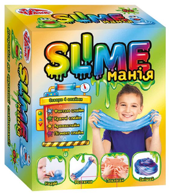 Набор для слаймов Slime мания мальчики 6+ (4823076147259)