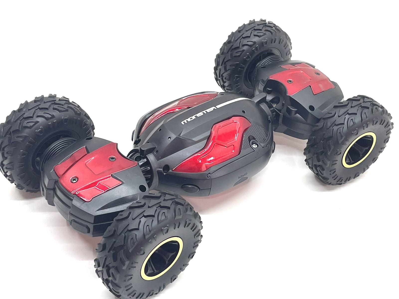 Машина трюковая Bambi перевертыш/вездеход на радиоуправлении Красный (M765-23AH)