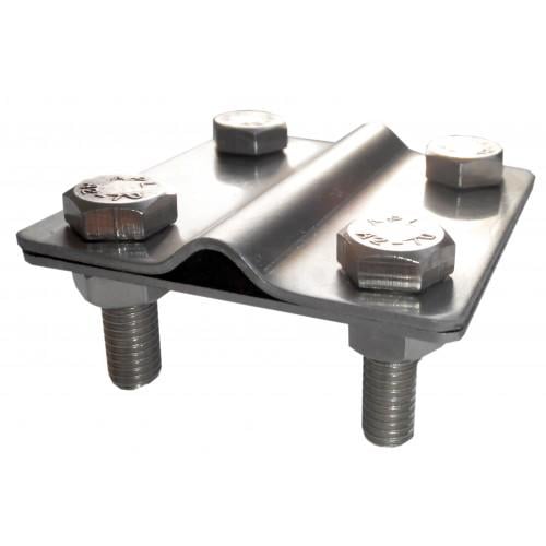 Затискач полоса/дріт d 8-10 нержавійка (80003)