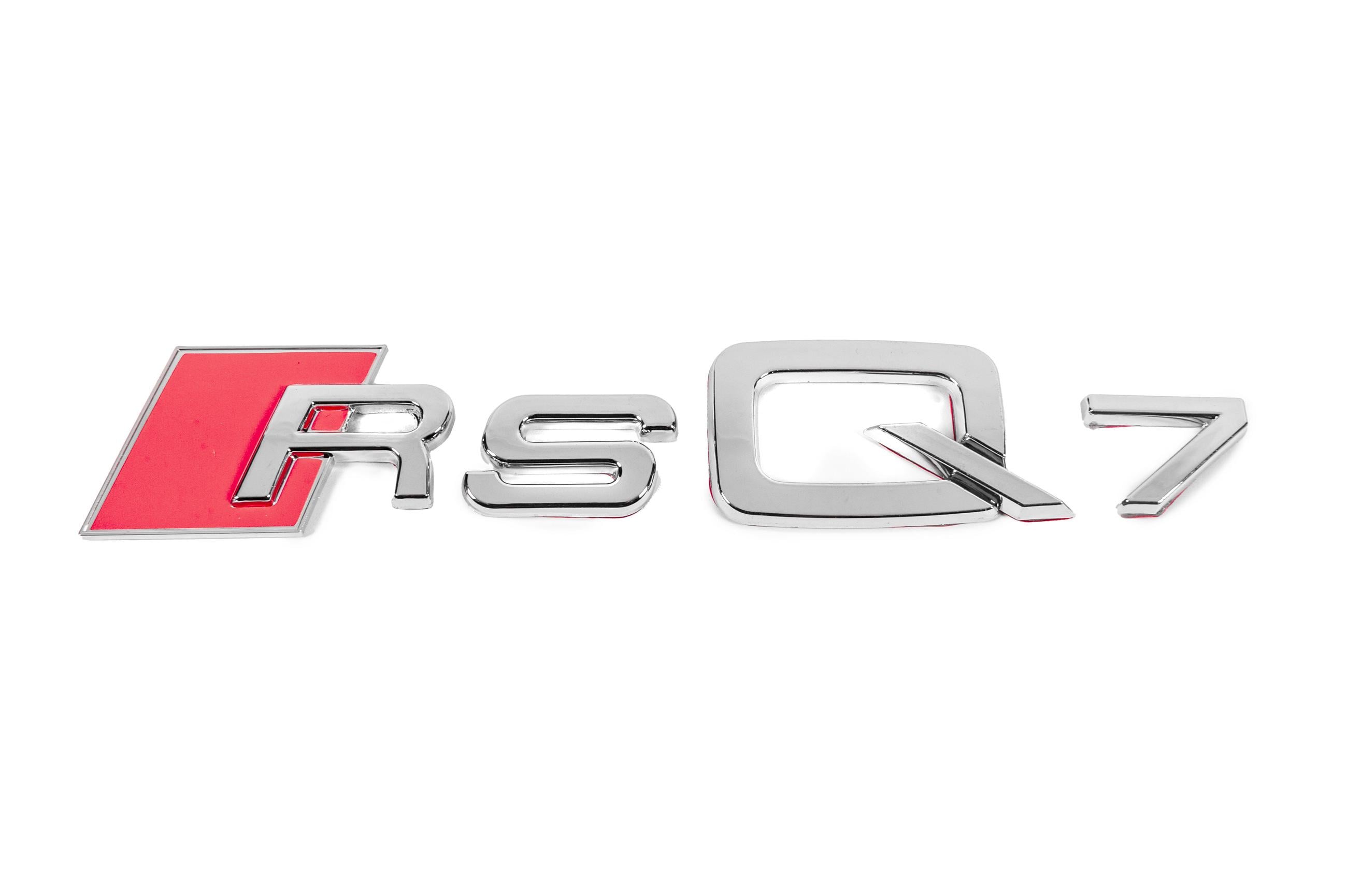 Надпись RSQ7 GT Tuning для Audi пластик (188912)