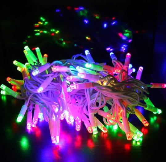 Гирлянда уличная LED Бахрома Icicle Flash 180 ламп 5 м Разноцветный (5653629) - фото 4