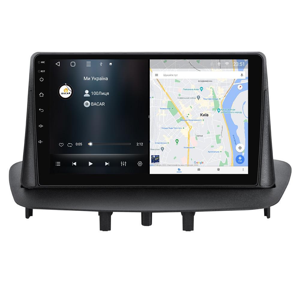 Магнітола штатна BACAR для Renault Megane 3 2008-2014 4/64Gb Individual (3091559) - фото 2 Магнітола штатна BACAR для Renault Megane 3 2008-2014 4/64Gb Individual (3091559) - фото 2