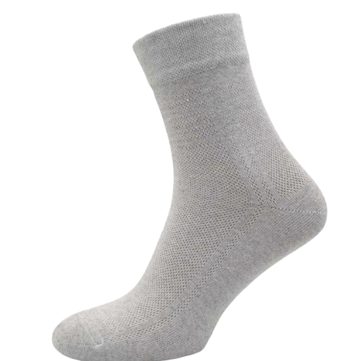 Шкарпетки чоловічі у сітку Мілес 1832 р. 29-31 Світло-сірий - фото 1 Шкарпетки чоловічі у сітку Мілес 1832 р. 29-31 Світло-сірий - фото 1