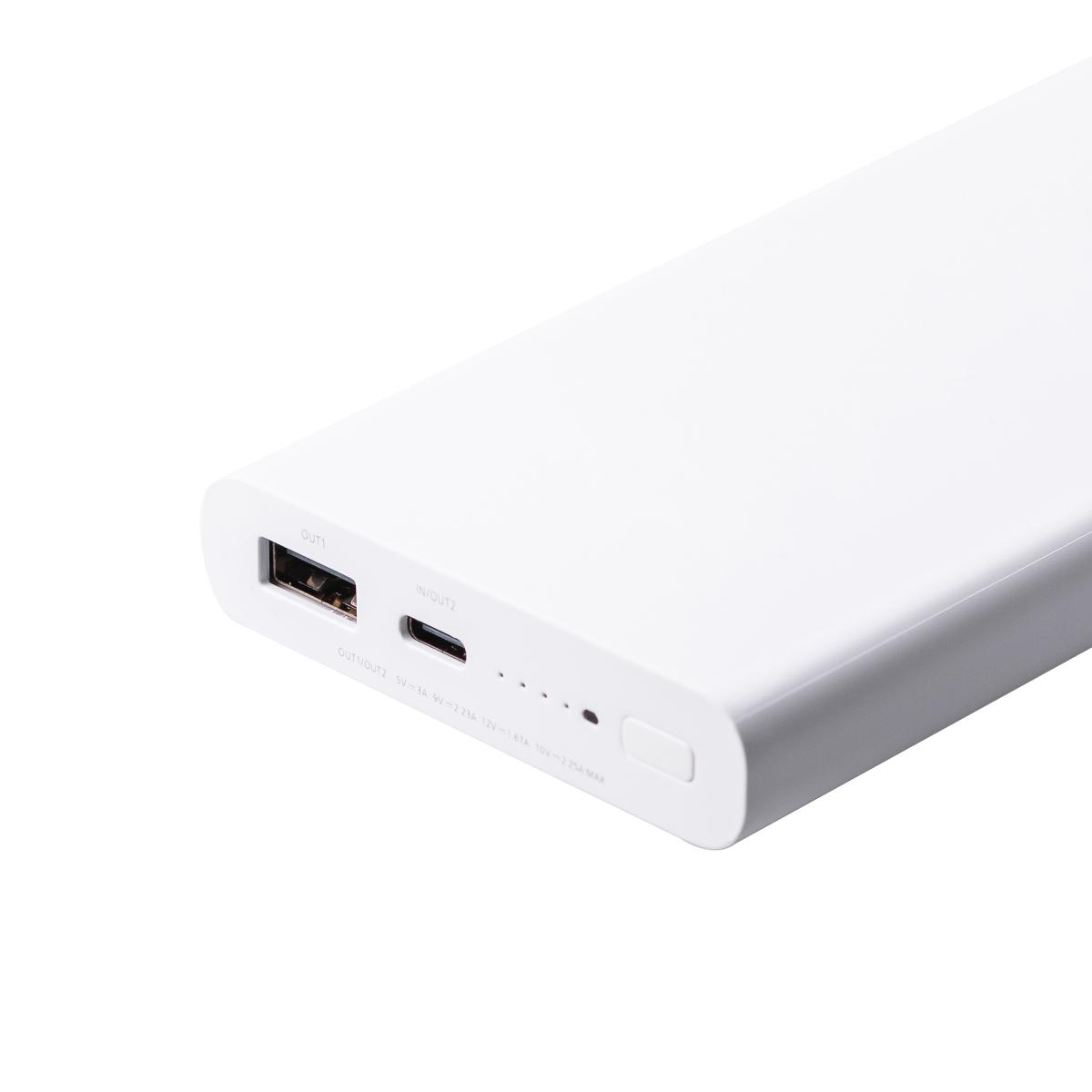 Повербанк 10000 mAh с беспроводной зарядкой USB-C/USB-A (20966230) - фото 7