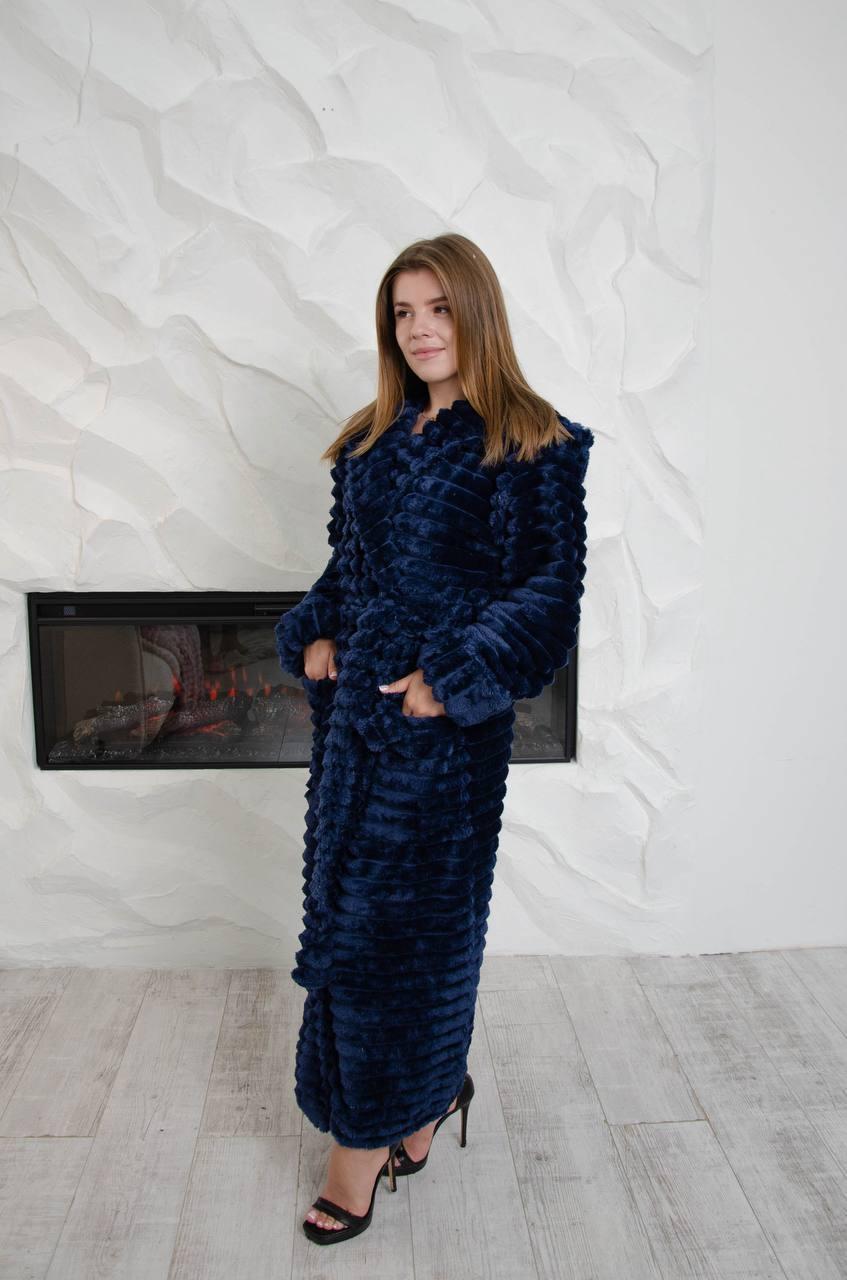 Халат на махровый запах 2XL Темно-синий (Д-Al-sharpey-halat-006-02) Халат на махровый запах 2XL Темно-синий (Д-Al-sharpey-halat-006-02)