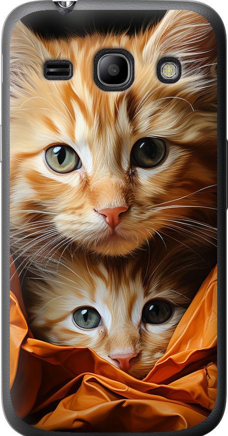 Чехол на Samsung Galaxy Core Plus G3500 Котики 2 (5664u-359-42517)