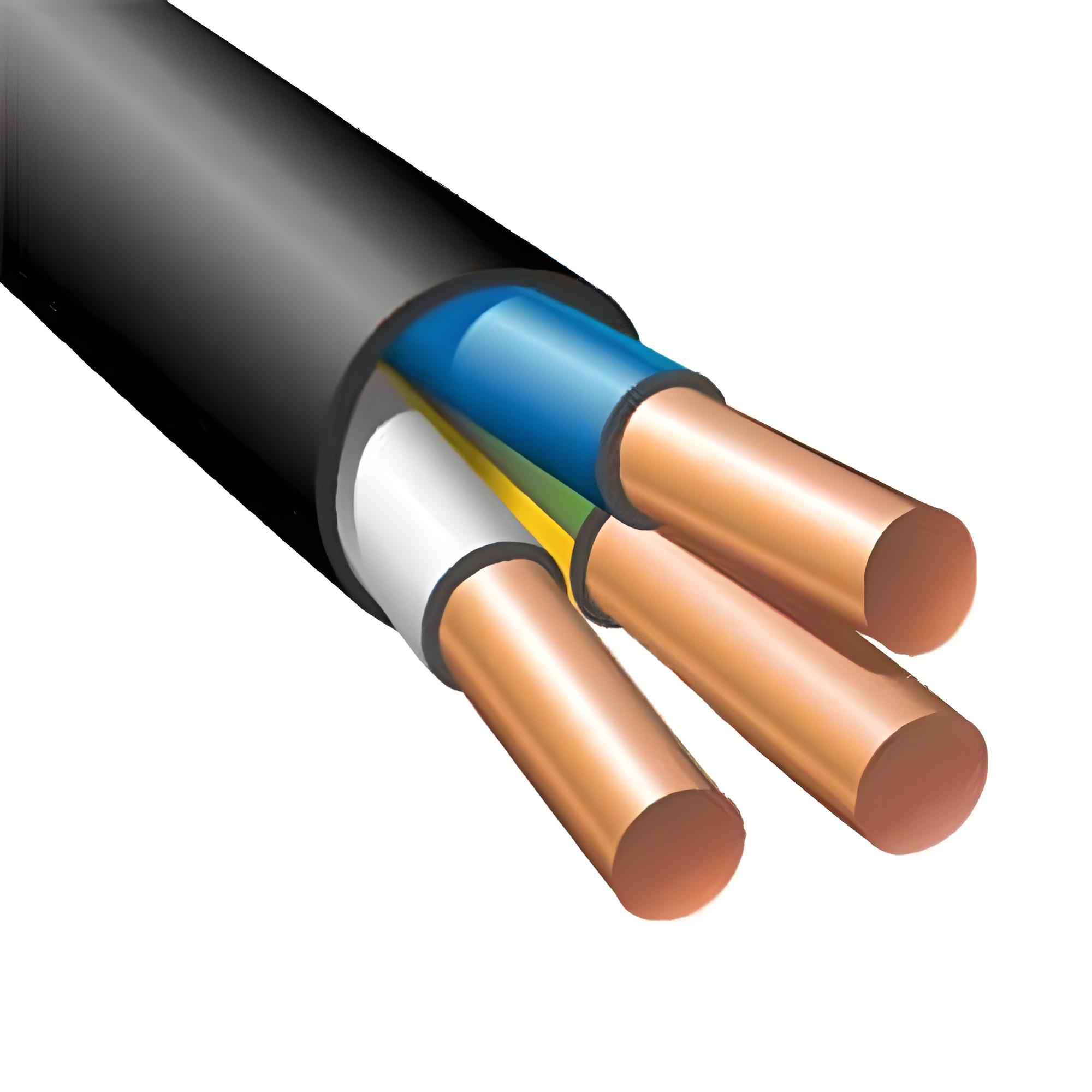 Кабель ВВГп НГ 3х2,5 ДКЗ ГОСТ ЕвроСтандарт 100 м