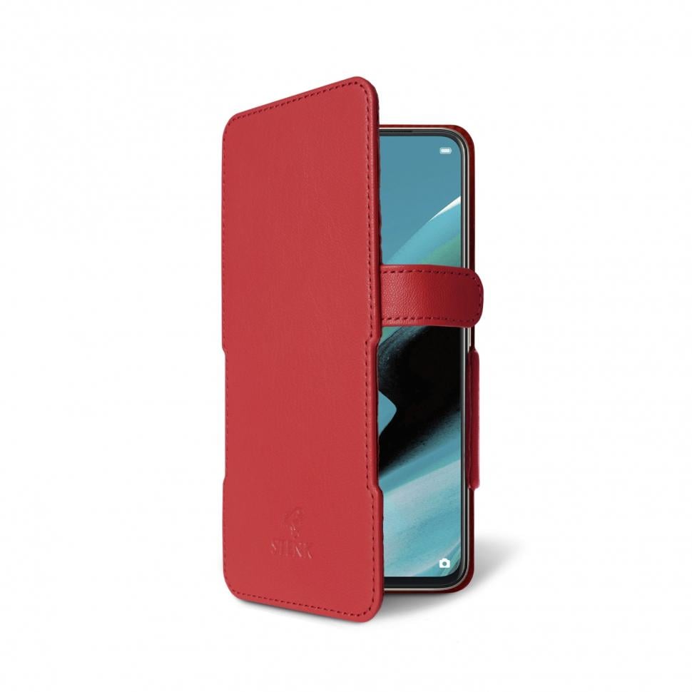 Чехол книжка Stenk Prime для OPPO Reno2 F Красный (66612)