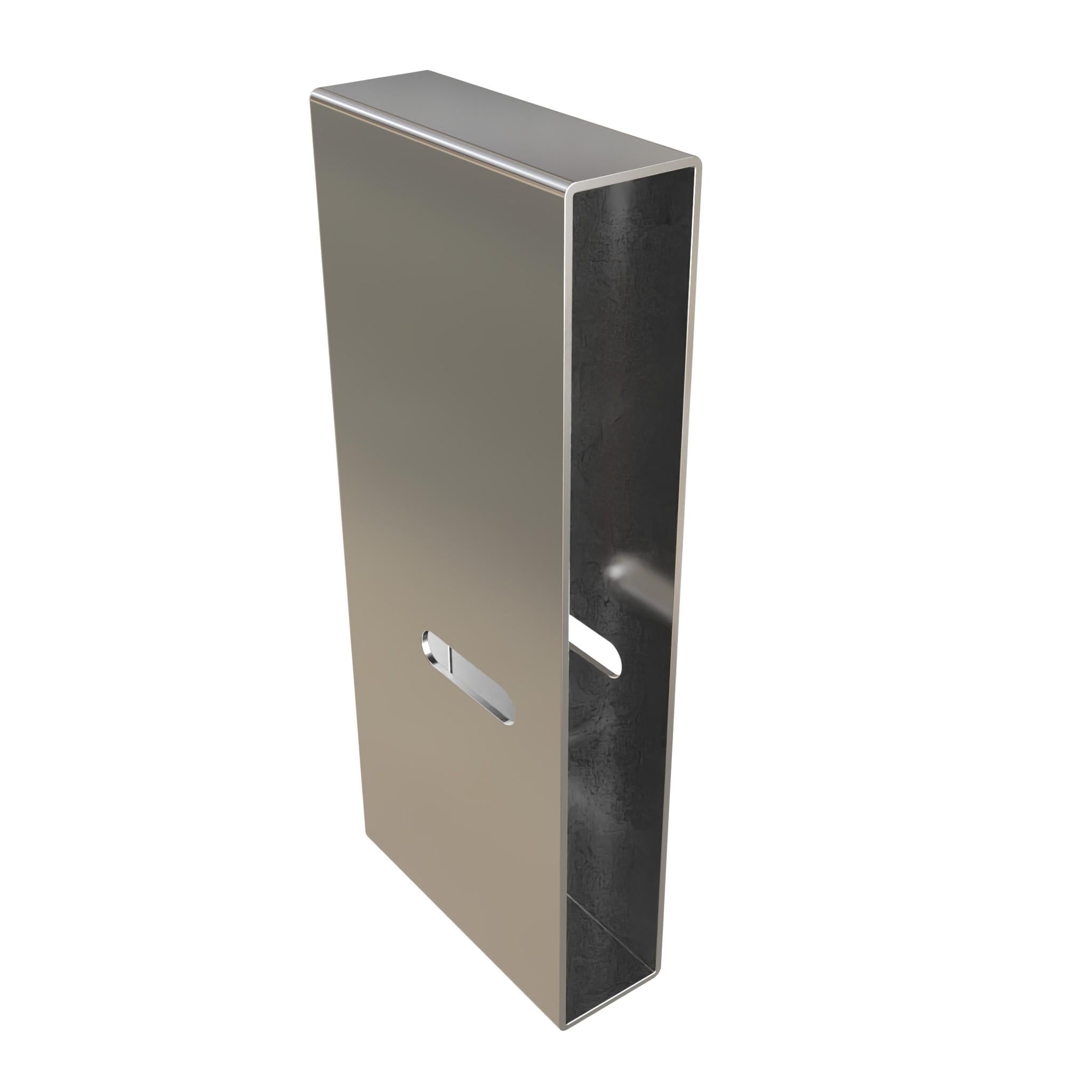 Корпус для замка приварной КМЗП-03 160х70х25 мм (2673020080/К1763)