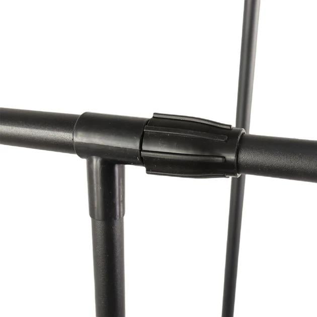 Вешалка для одежды и обуви на колесиках 98х35х163 см Черный (74002) - фото 5 Вешалка для одежды и обуви на колесиках 98х35х163 см Черный (74002) - фото 5