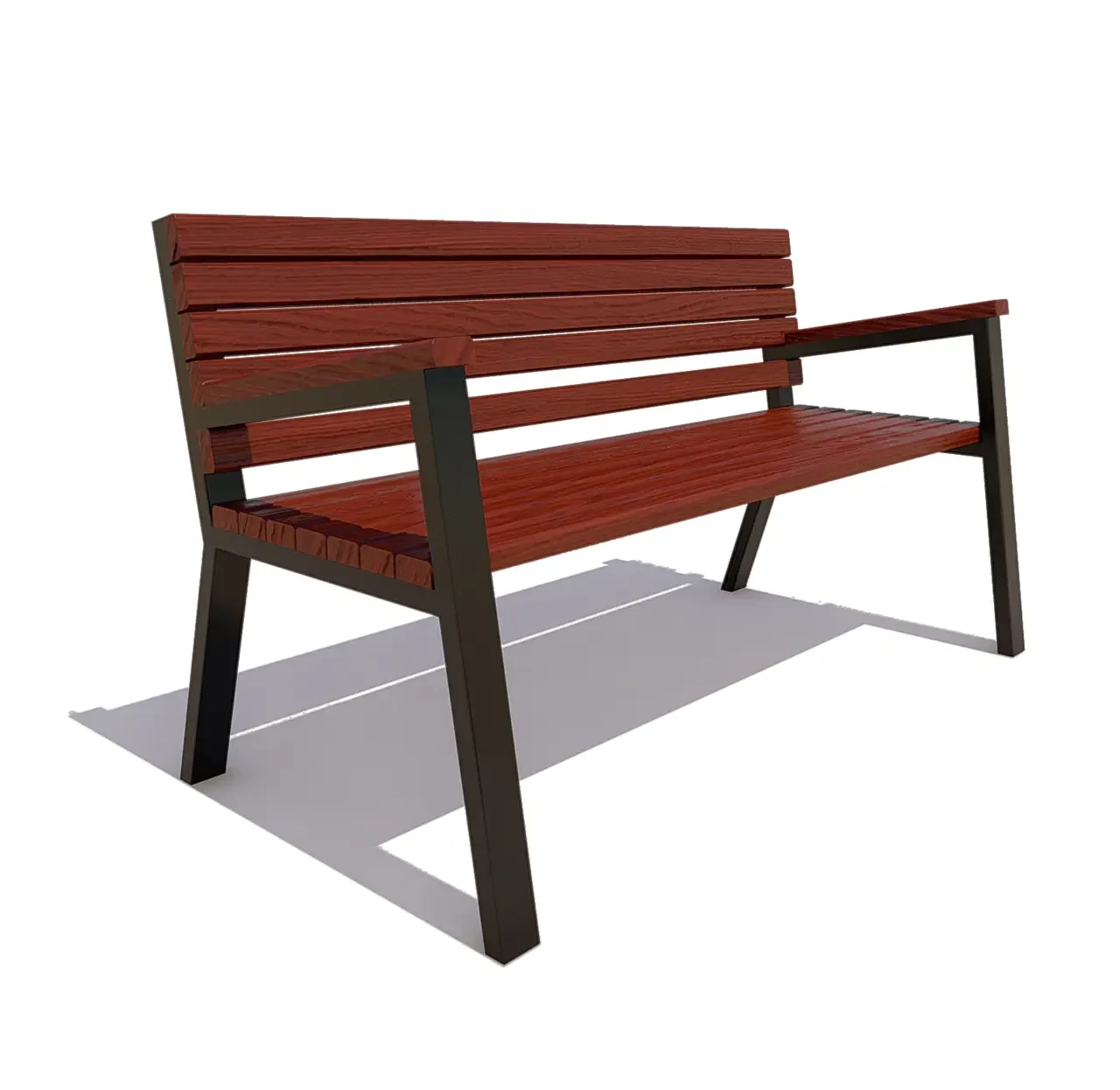 Лавка Loft FS164 для террасы и дачи Коричневый (3075780281)