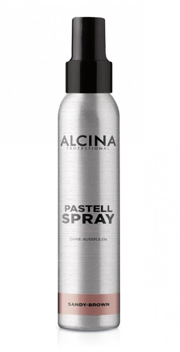 Спрей тонирующий ALCINA PASTELL SPRAY Sandy-Brown для осветленных мелированных волос 100 мл Песочный (17050)