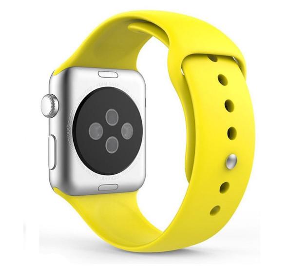 Спортивний ремінець Primo для Apple Watch 38 мм/40 мм 130 мм Yellow (510202896)