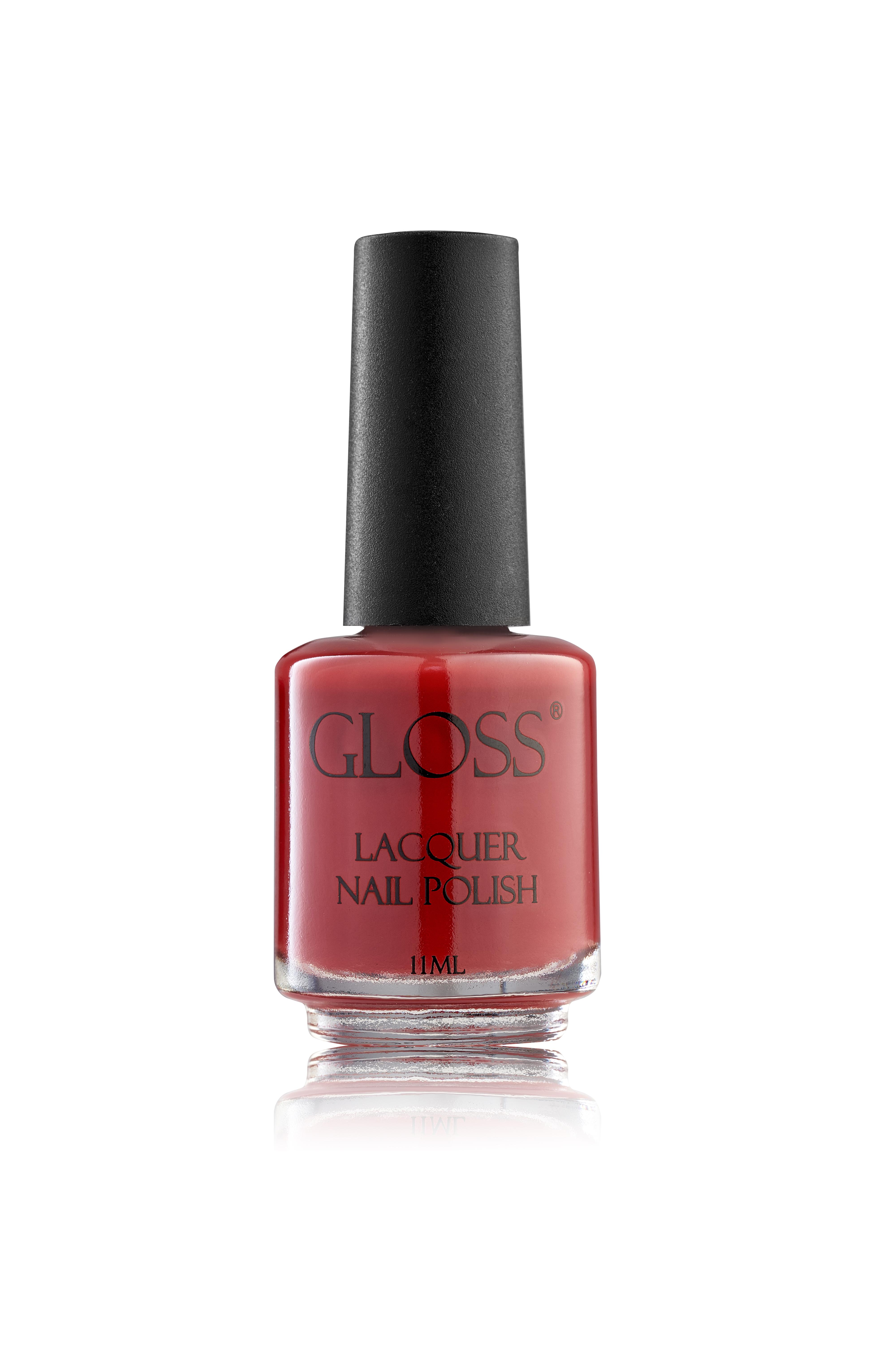 Лак для ногтей GLOSS company Lacquer Nail Polish 11 мл Приглушенный красный №026 (954628)