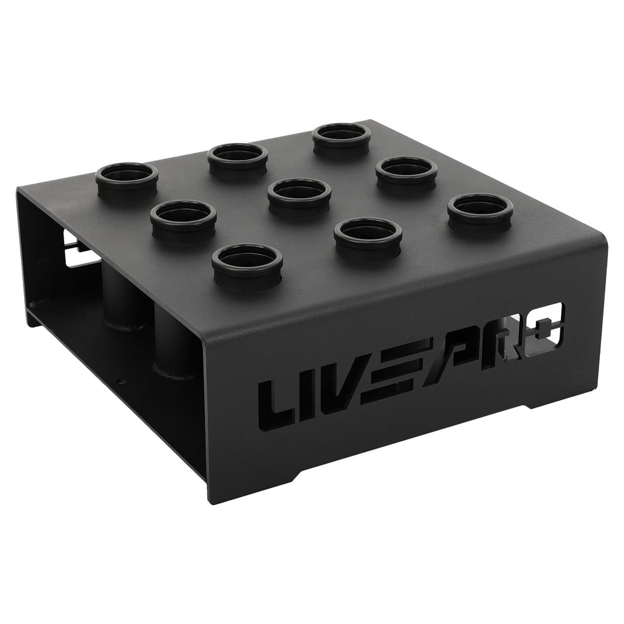 Стійка вертикальна для Олімпійських грифів на 9 штук LiveUp LP8874 (2532856749)