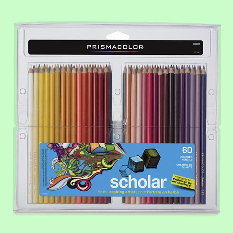 Набор карандашей ученических Prіsmacolor SCHOLAR ART PENCІLS 60 шт. (111704)