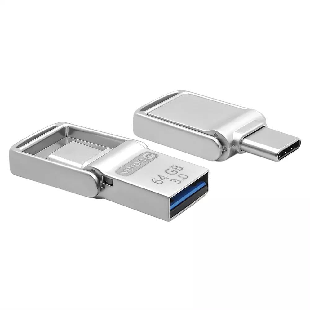 Флеш-накопитель 64 ГБ Veron 3.0 USB-Type C Металлическая (SB-0079769)