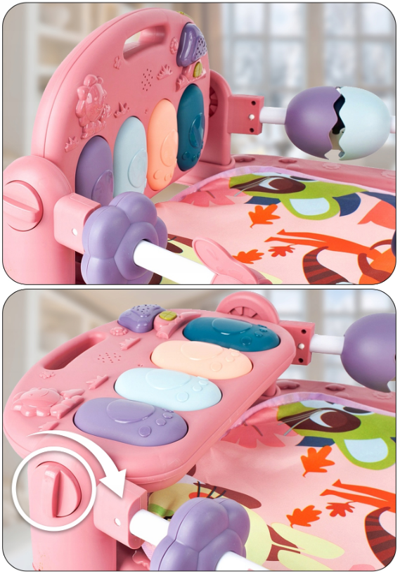 Килимок розвиваючий з піаніно MalPlay 60x76 см - фото 8 Килимок розвиваючий з піаніно MalPlay 60x76 см - фото 8