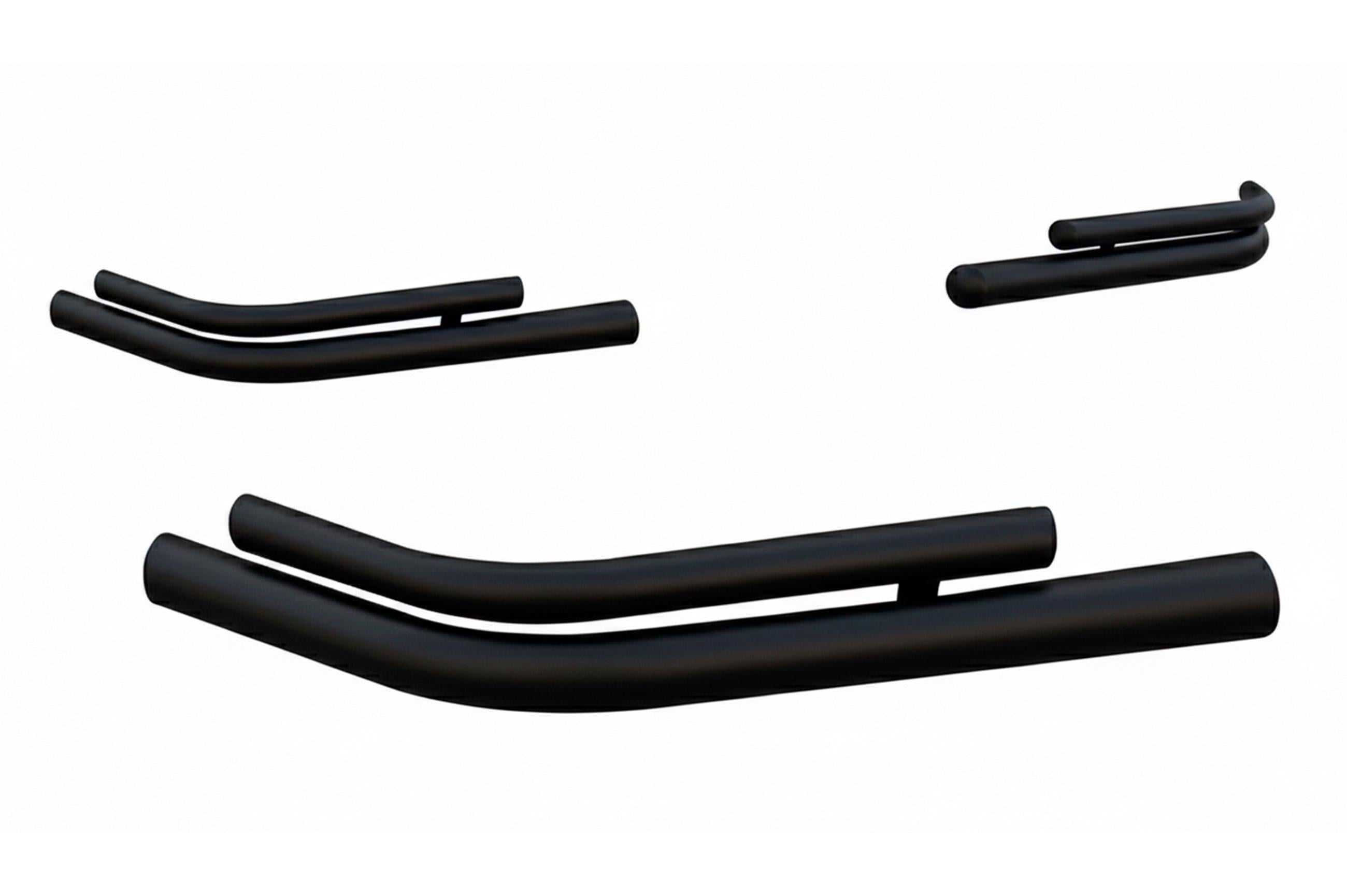 Задні куточки подвійні CAN AK003-Double для Chery Tiggo 1 2005-2016 рр. нержавіюча сталь 2 шт. Чорний (187599)