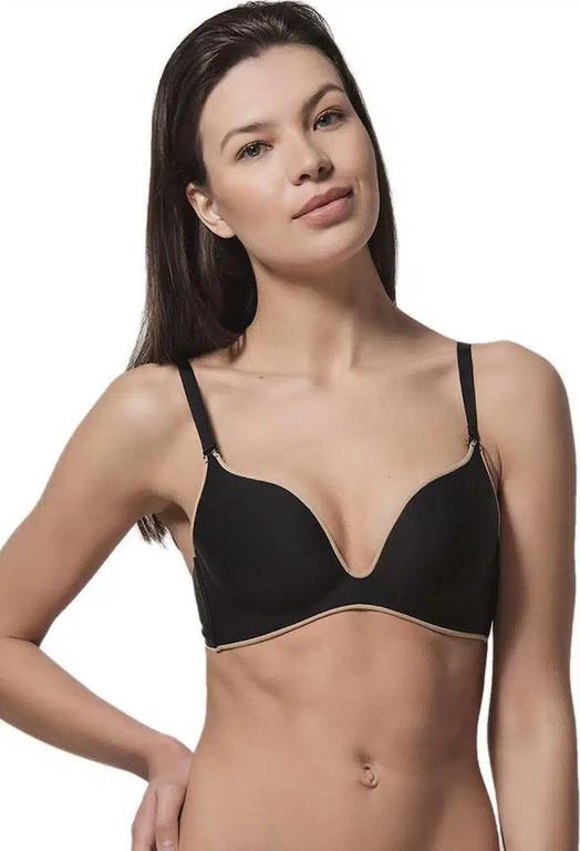 Бюстгальтер з пуш-апом Luna 75B Чорний (1808) Бюстгальтер з пуш-апом Luna 75B Чорний (1808)