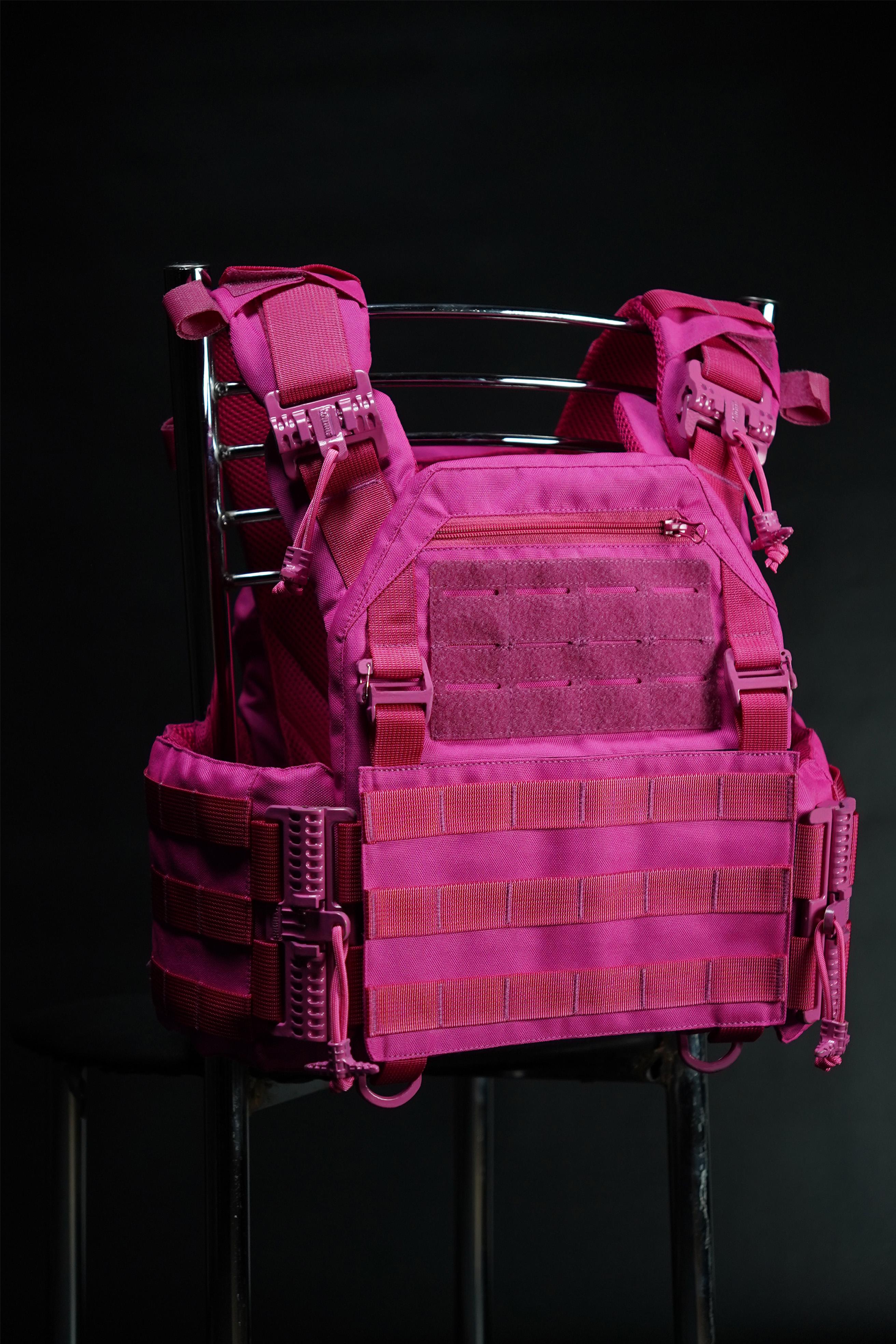 Плитоноска Kiborg GU Gen.2 с системой MOLLE Oxford 600D Розовый - фото 10