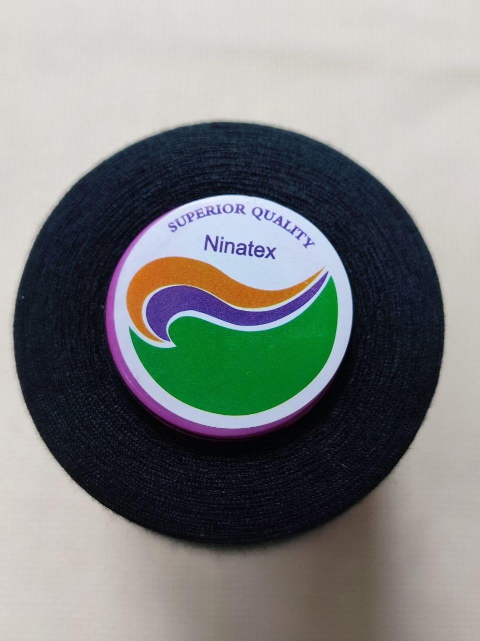 Нитки швейные Ninatex №50/2 5000 ярд Черный (2010715881)