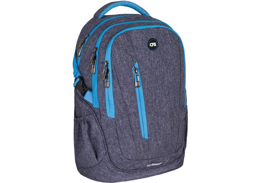 Рюкзак молодежный Cool For School 47x30x15 см 16-25 л Серый (CF86361)