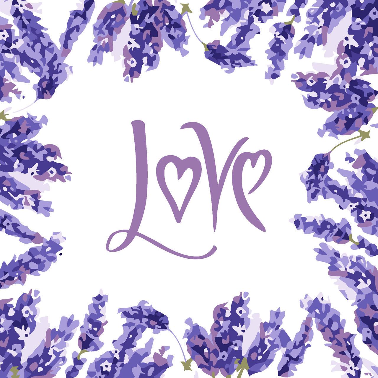 Картина по номерам Strateg Аромат любви 20х20 см (HH7051)