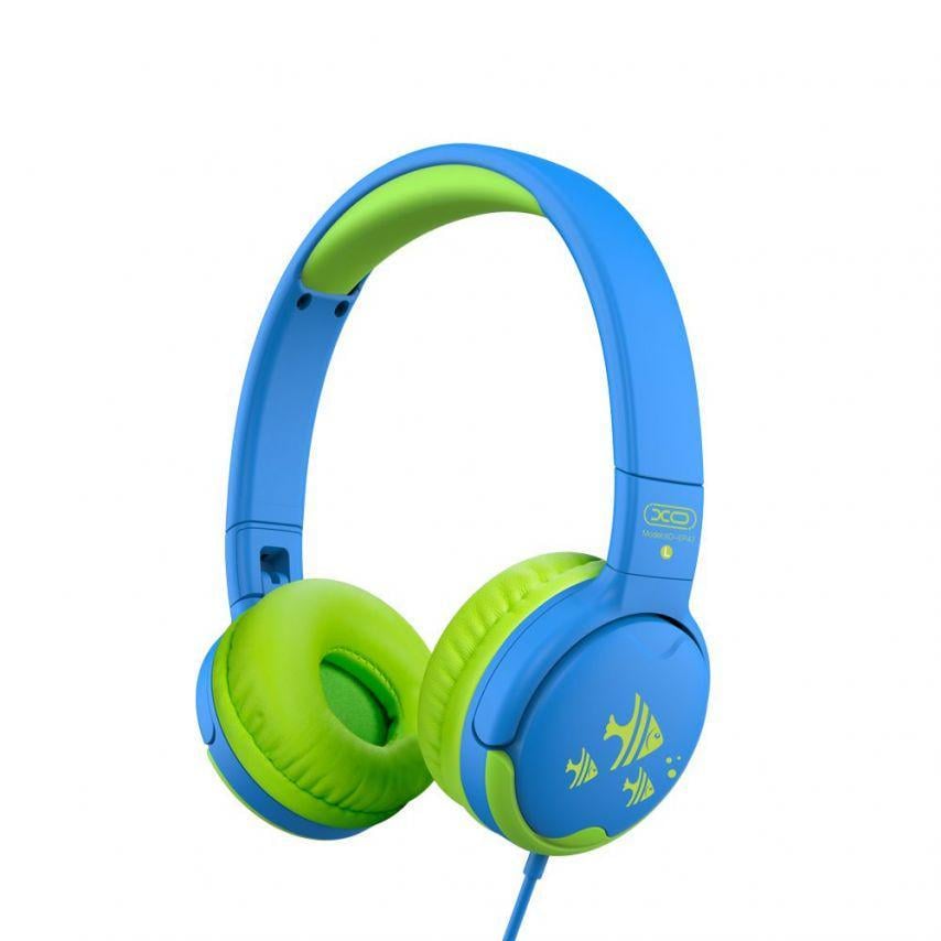 Дитячі навушники XO EP47 Blue/Green
