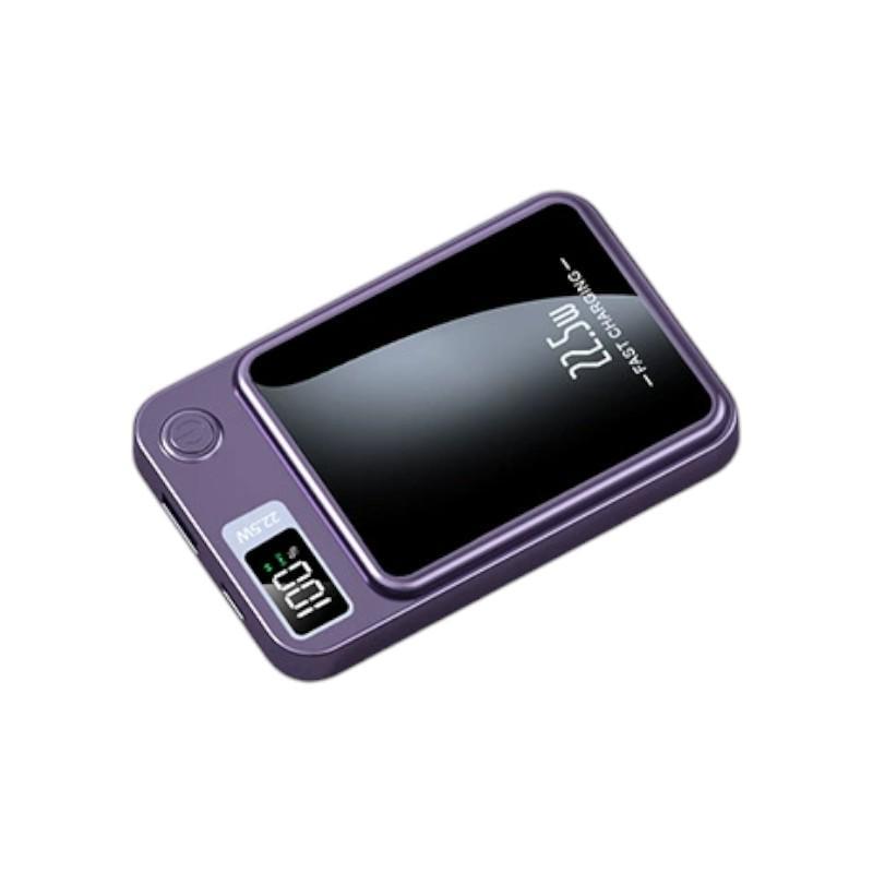 Повербанк с быстрой зарядкой MagSafe 20000 mAh 22,5 W Violet (300003-66в)