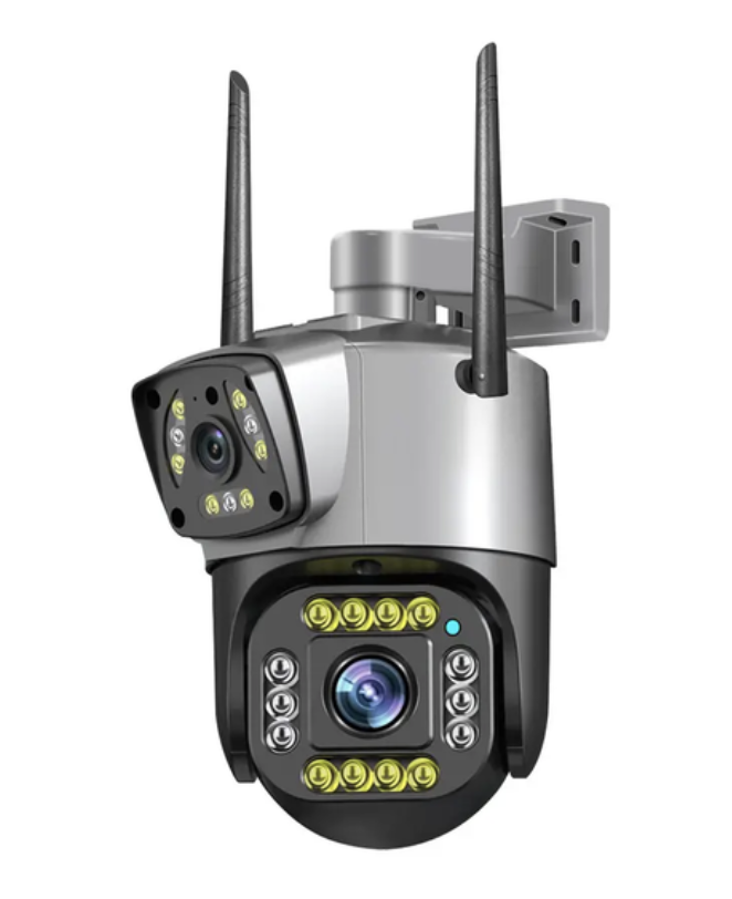 Камера відеоспостереження 4G під SIM-карту 8 Мп поворотна IP камера з підвійною лінзою та нічним баченням (2666605206) Камера відеоспостереження 4G під SIM-карту 8 Мп поворотна IP камера з підвійною лінзою та нічним баченням (2666605206)