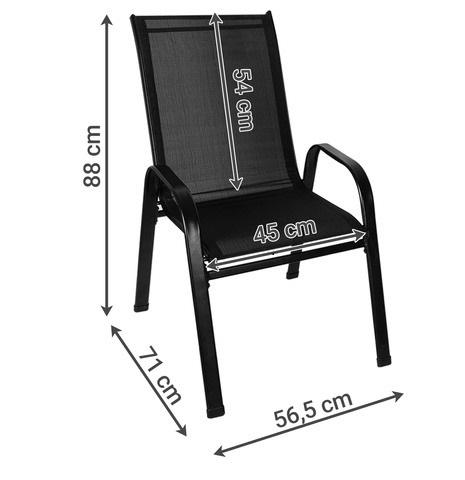 Комплект складных садовых стульев для дачи/балкона/террасы 4 шт. - фото 2 Комплект складных садовых стульев для дачи/балкона/террасы 4 шт. - фото 2