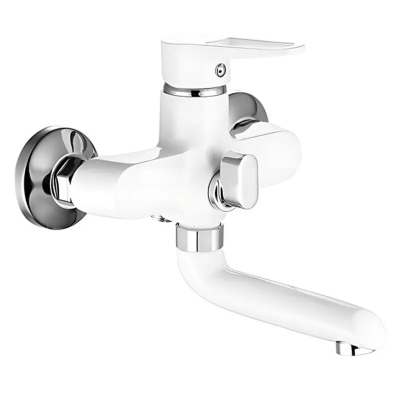 Змішувач для ванни MIXXUS Elba 009 Euro Білий (MI6586)