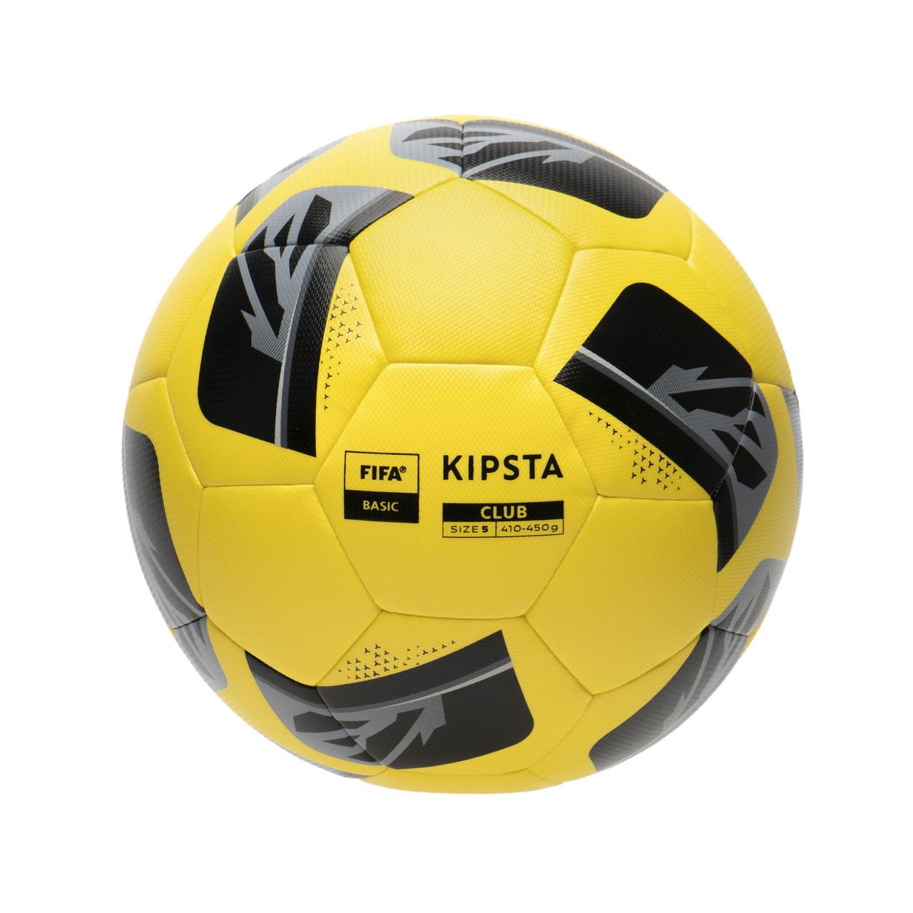 Футбольный мяч FIFA Basic гибридный клубный size 5 Желтый (23507198)