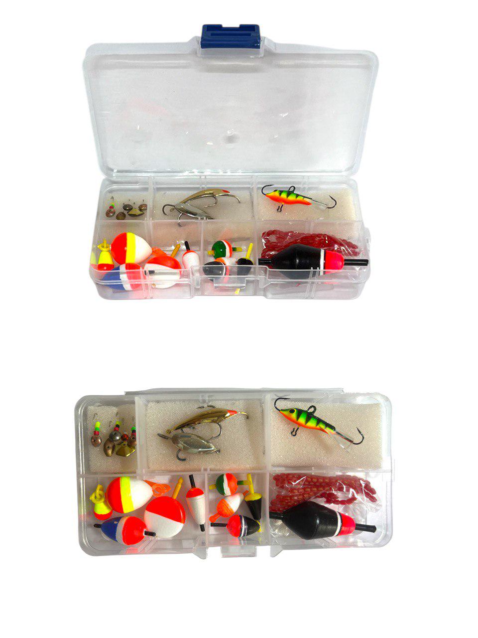 Набір для зимової риболовлі № 4 вудки 4 шт./з ліскою/поплавцями/блешнями (2036747187) - фото 4 Набір для зимової риболовлі № 4 вудки 4 шт./з ліскою/поплавцями/блешнями (2036747187) - фото 4