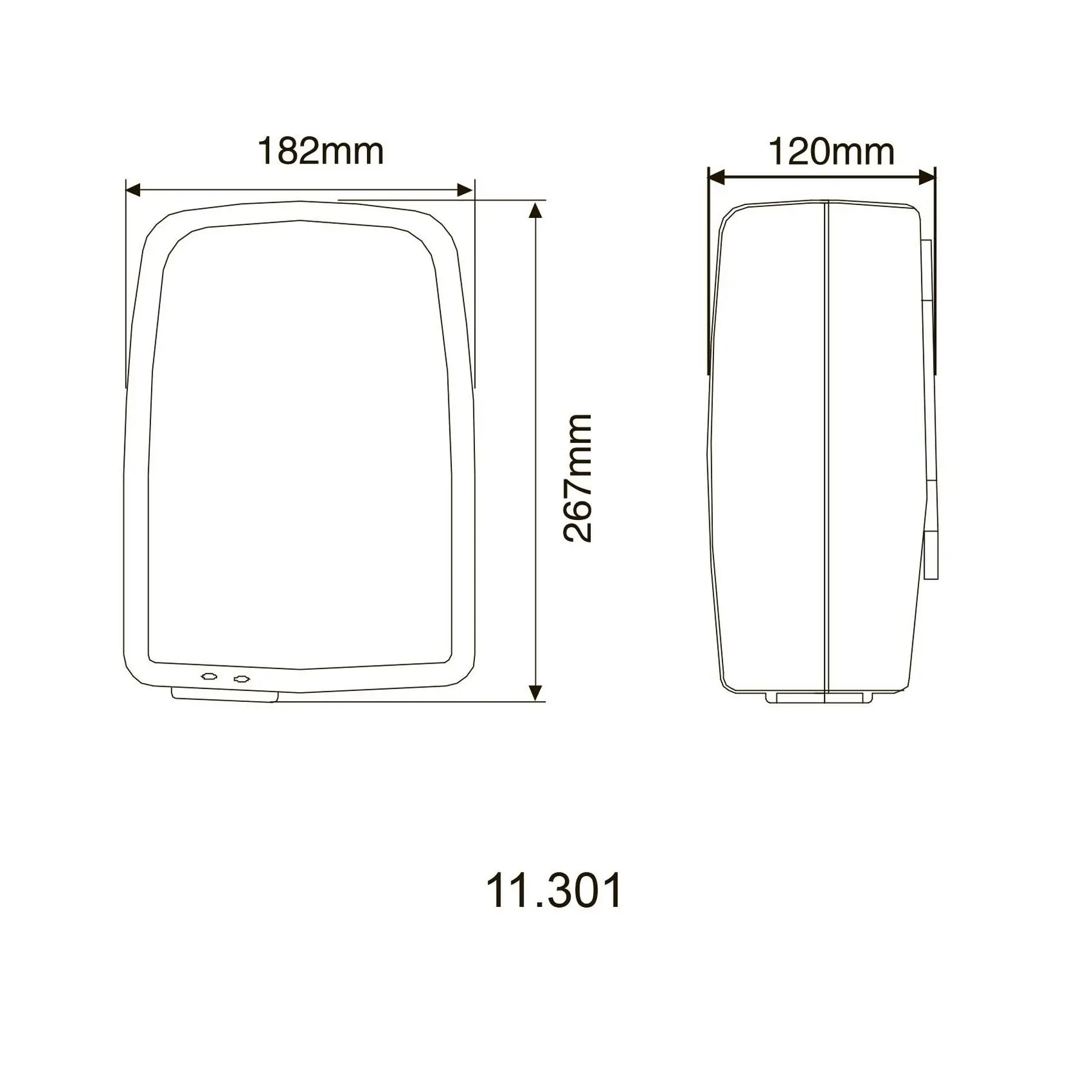 Сушилка для рук HOTEC 11.301 ABS White (GSR-000019607) - фото 4