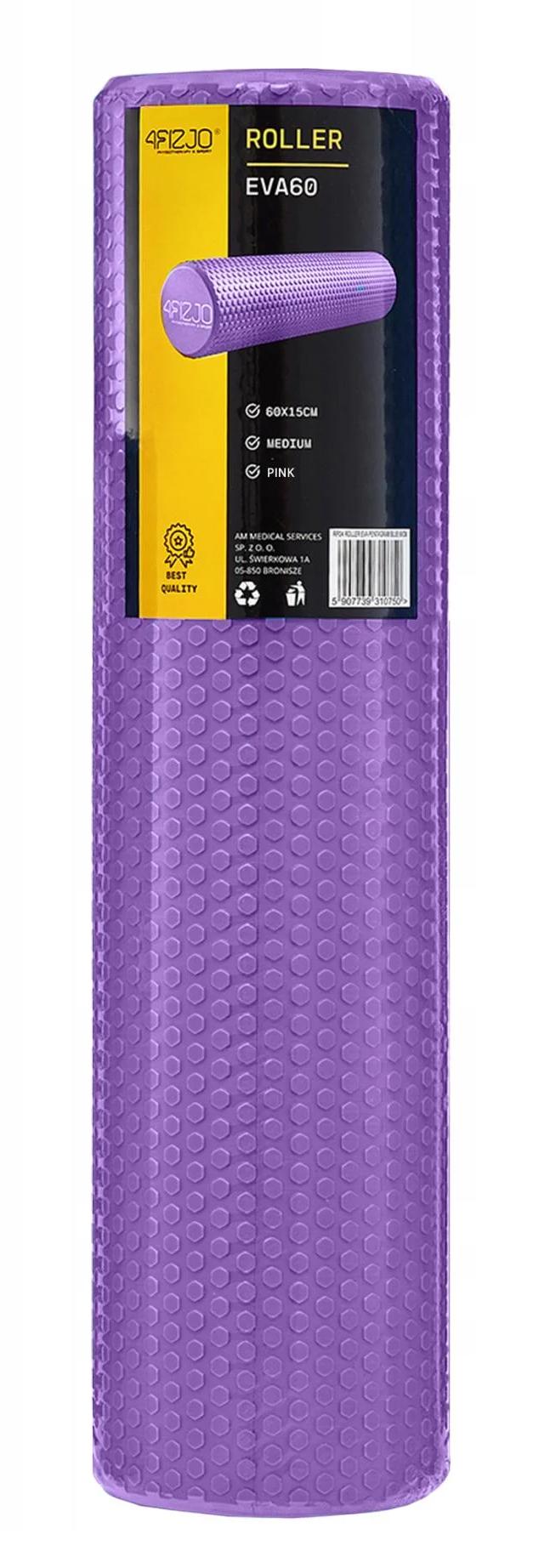 Массажный ролик 4FIZJO CARE+ EVA 60x15 см Purple (P-5907739314390) Массажный ролик 4FIZJO CARE+ EVA 60x15 см Purple (P-5907739314390)