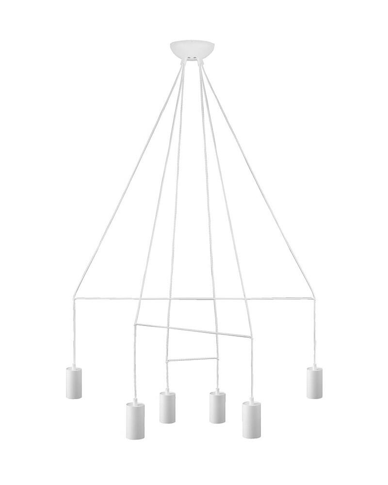 Люстра Nowodvorski 9676 Imbria GU10 6x35W IP20 Wh (11877105)