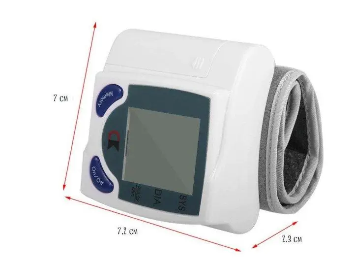 Тонометр цифровой автоматический Blood Pressure Monitor для измерения АД и пульса - фото 2