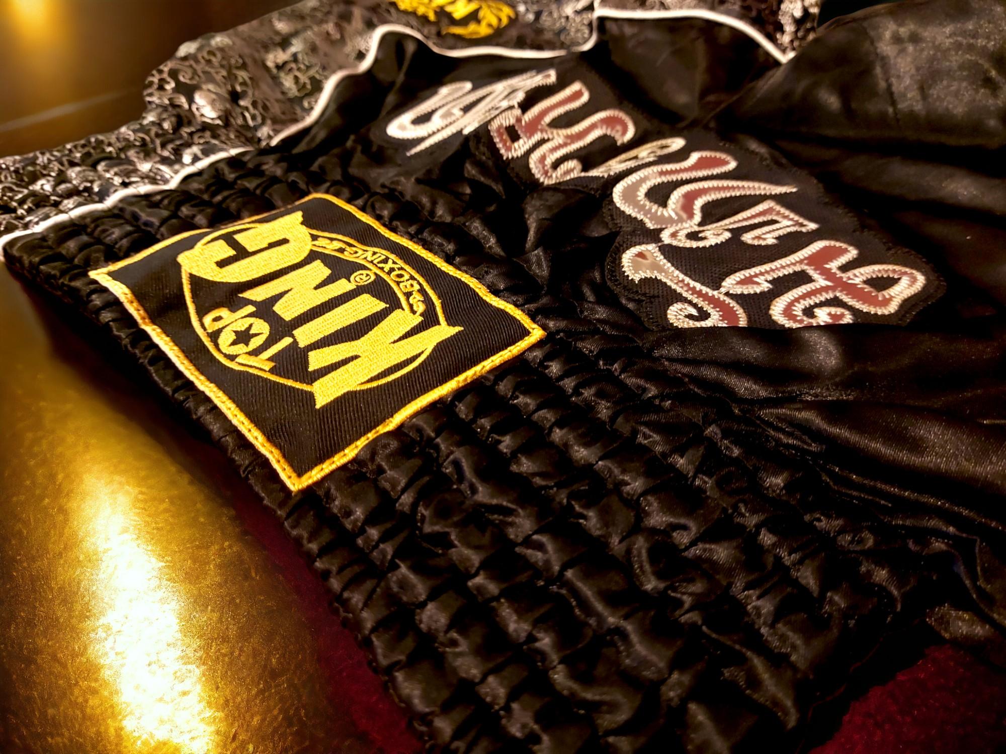 Шорти для тайського боксу GDragon Sport чоловічі Чорний (4_1_М_9) - фото 2