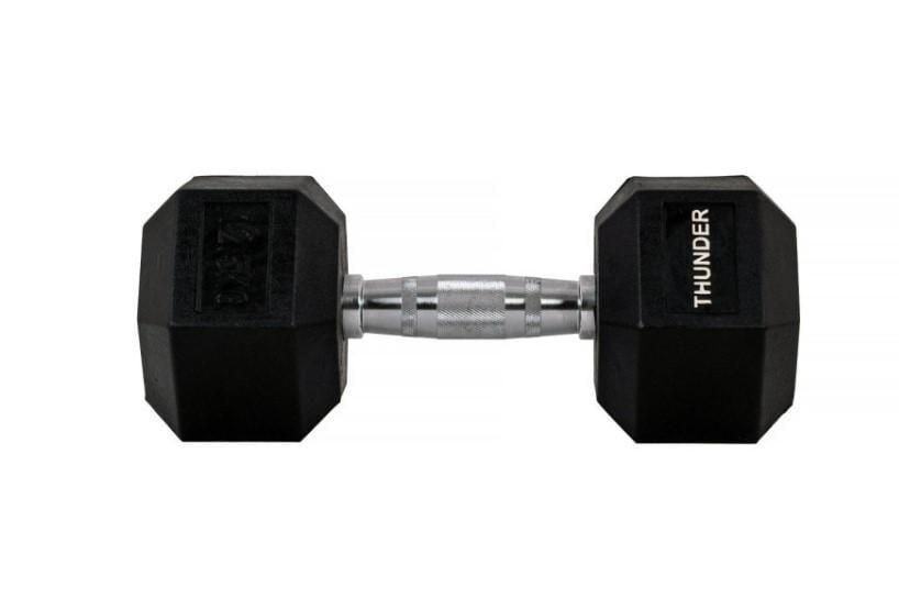 Гантель шестигранный Thunder 12,5 кг (HEXAGONAL-DUMBBELLS-12,5K)