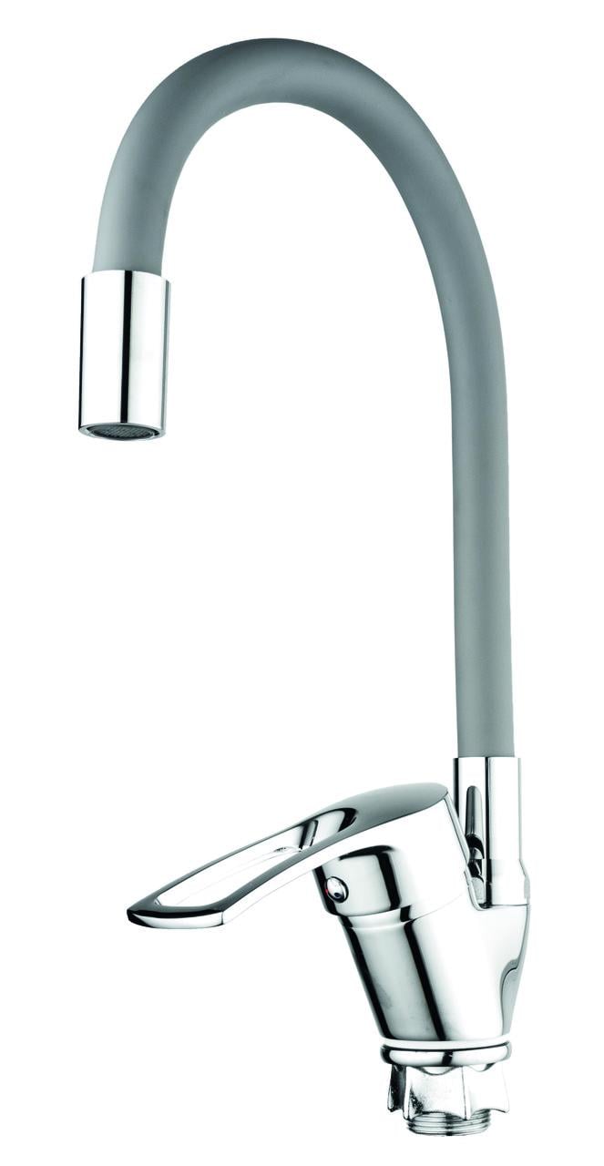 Смеситель для кухни MIXXUS FANY 011 Reflector Grey без подводки (MI6288)