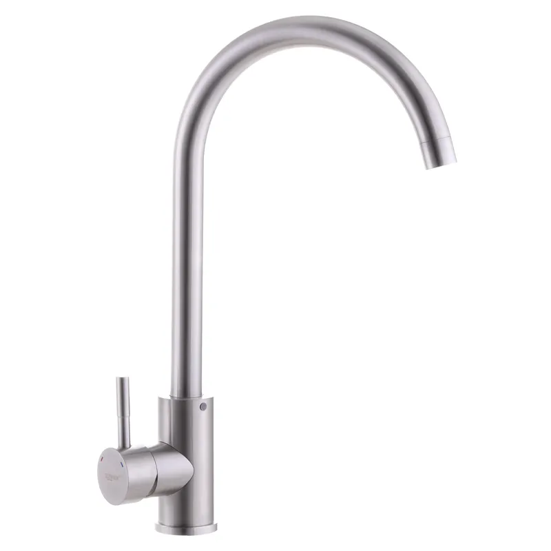 Змішувач для кухні Zerix SUS-011 з нержавіючої сталі SUS304 (ZX3106)