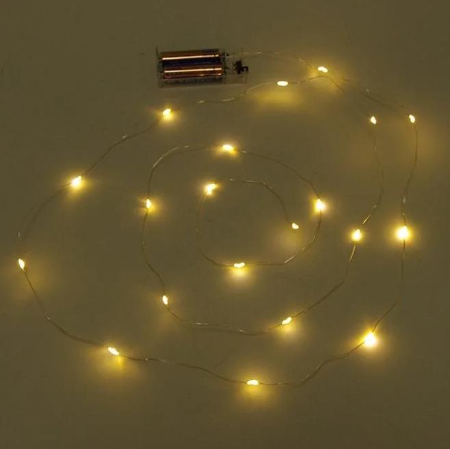 Подсветка LED теплый свет Flora 20 светодиодов 2 м (44447)