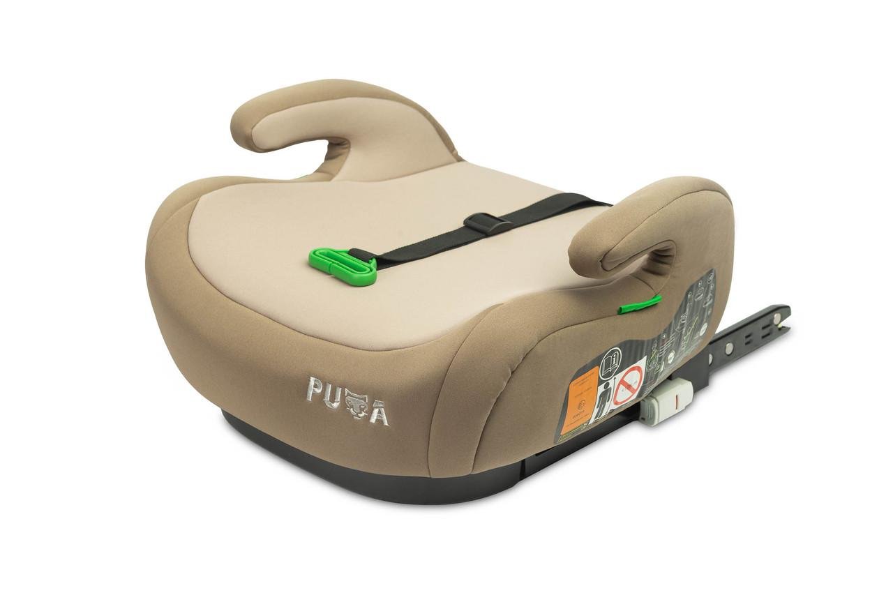 Автокресло-бустер Caretero Puma группа 2-3 15-36 кг Isofix Beige (396224)